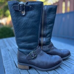 UGG Leather Riding Boots Size 6